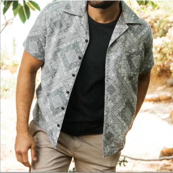 NEW KATO the wrench ss waffle shirt in grey - Picture 4 of 5